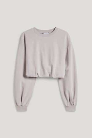 C&A Clockhouse Cropped Naisten Puserot Vaaleanbeige | 13MFCYIBV