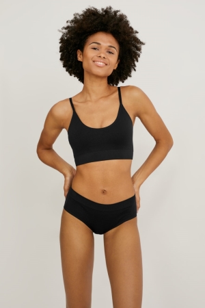C&A Hipster Briefs One Size Fits More Naisten Alusvaatteet Mustat | 42IXUCAGR