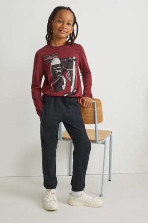 C&A Joggers Poikien Suorat Housut Tummansininen | 26TQGKHRC