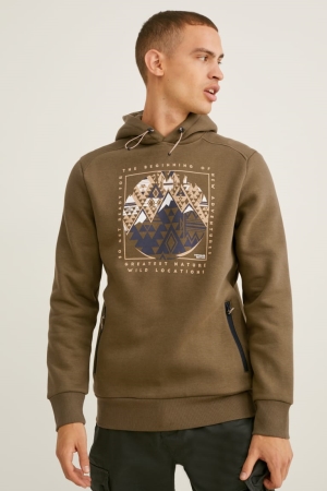 C&A Miesten Puserot Khaki | 02KELUSZG