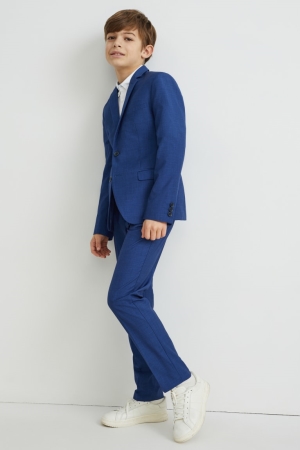 C&A Mix-and-match Suit Poikien Suorat Housut Sininen | 45OEKMDGL